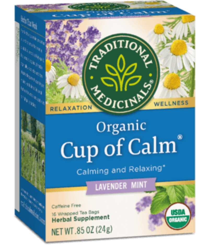 Traditional Medicinals Cup Of Calm 16ct-Teas-The Scarlet Sage Herb Co.