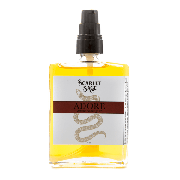 ADORE Body Oil - The Scarlet Sage Herb Co.