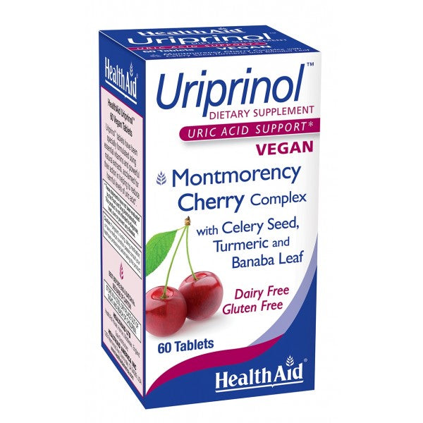 Health Aid Uriprinol Tablets 60 Ct-Supplements-The Scarlet Sage Herb Co.