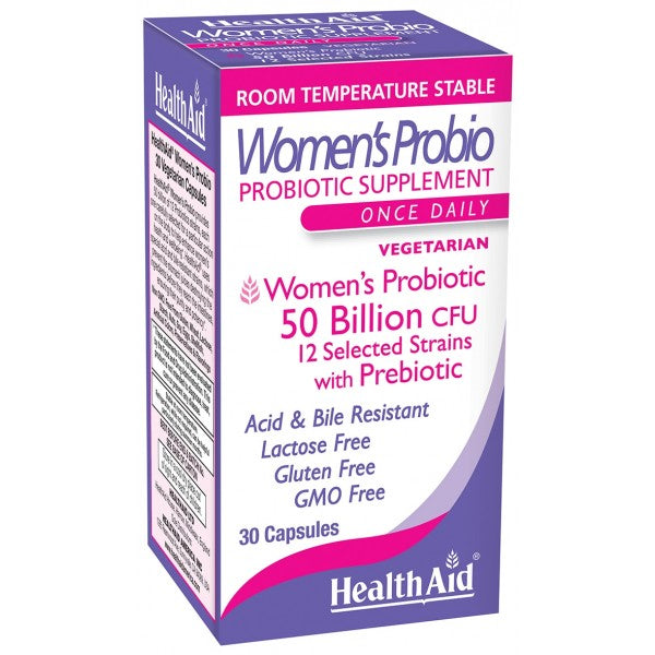 Health Aid Women's Probio 50 Billion 30ct - The Scarlet Sage Herb Co.